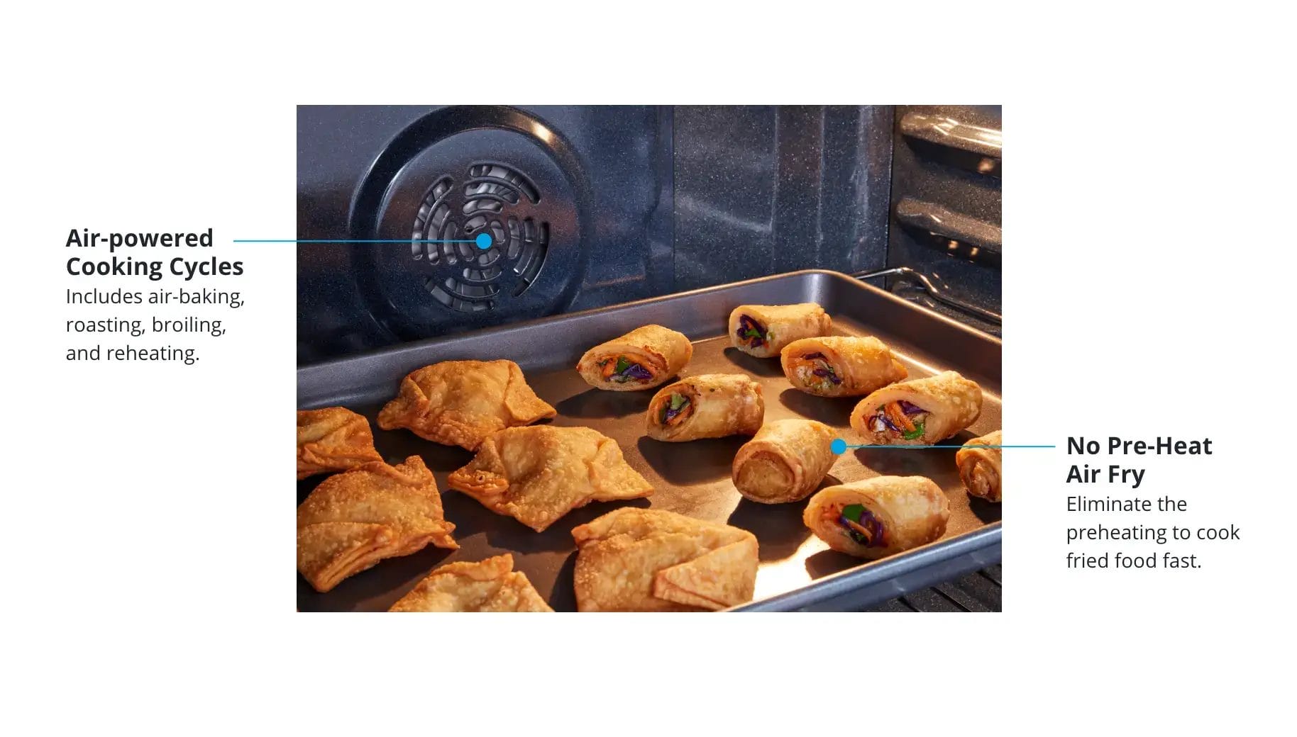No Pre Heat Air Fry - Egg Rolls